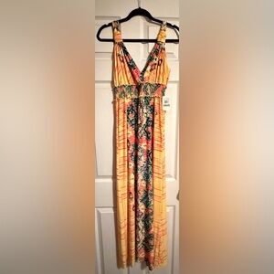 Beige by eci Colorful Maxi Dress